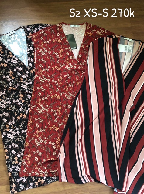 Váy mango auth hoa nhí