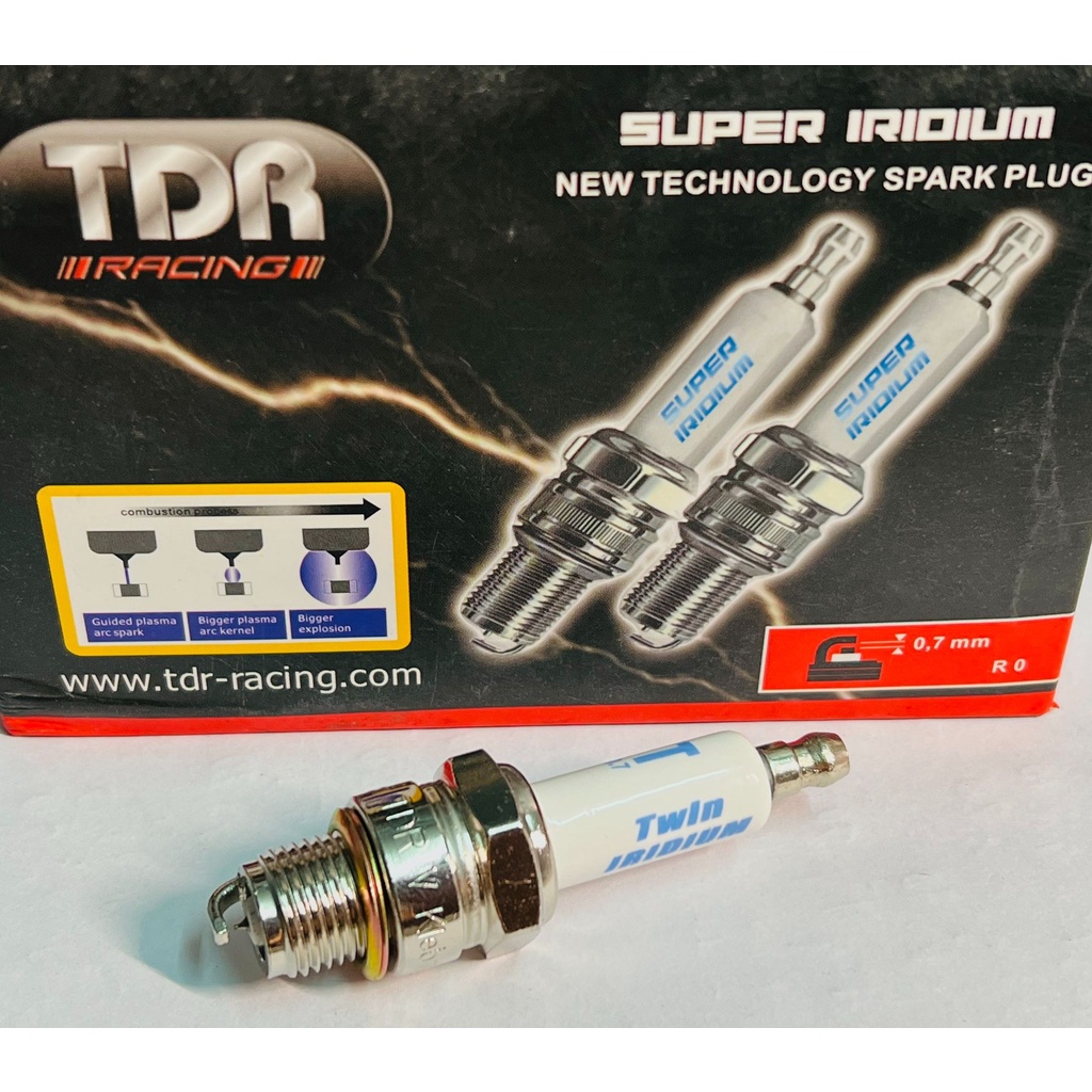 Bugi bạch kim TDR racing gắn xe máy DIO ZX JULIO SCOOPY CREA GIORNO giá Siêu Rẻ