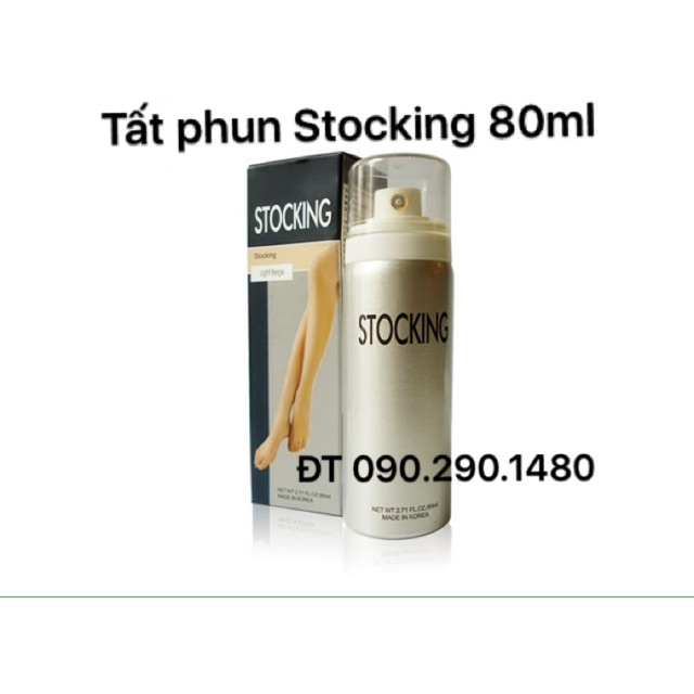 Tất Phun Hàn Quốc Stocking 80ml