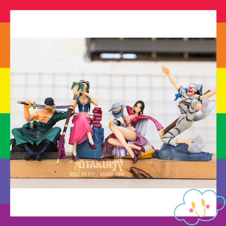 Trọn Bộ 4 Mô Hình Nhân Vật One Piece (Petite)