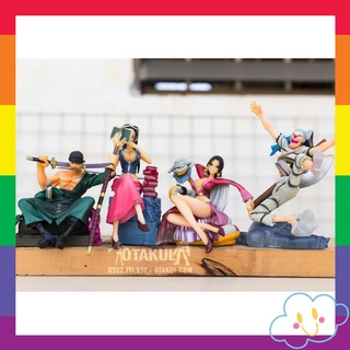 Trọn Bộ 4 Mô Hình Nhân Vật One Piece (Petite)