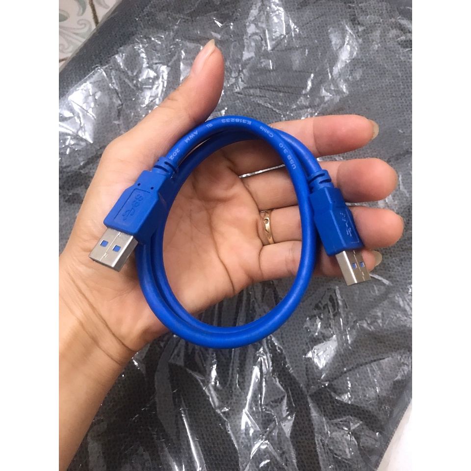 Dây usb 2 đầu đực dài 60cm USB 3.0
