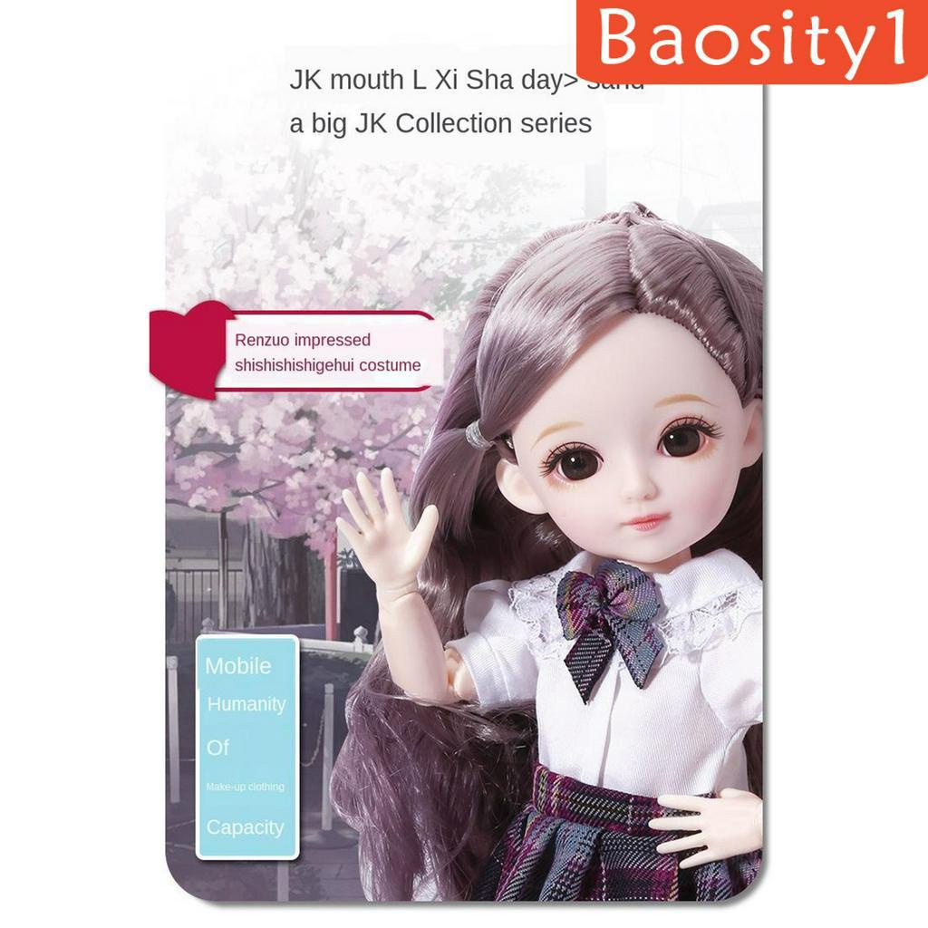 Búp Bê Baosity1 30cm Tỉ Lệ 1 / 6 Kèm Tóc Giả