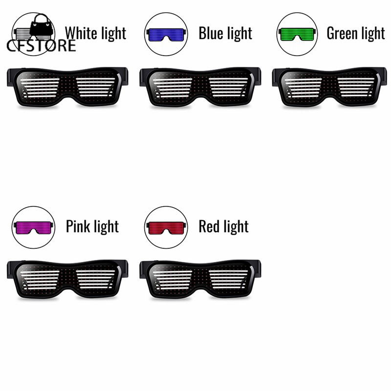 Kính mắt không dây Bluetooth có đèn LED