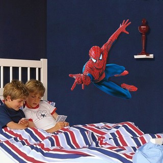 Giấy, decal dán tường Spider man 3D