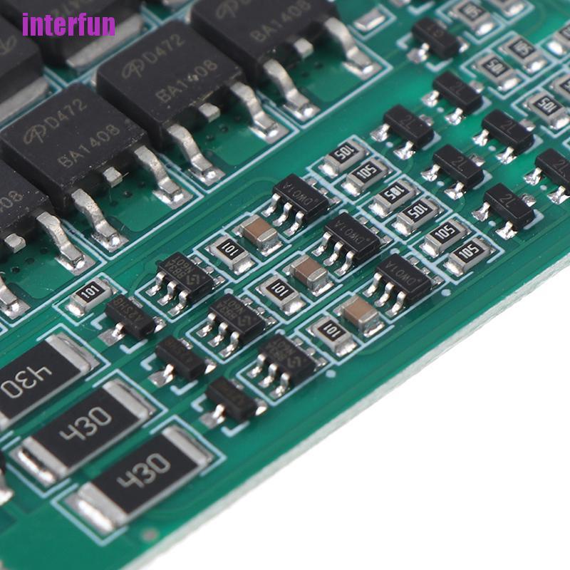 [Interfun1] Balance 18650 Bms 4S 40A Li-Ion Lithium Battery Charger Pcb Bms Protection Board [Fun]