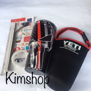 [ĐEN] COMBO LY GIỮ NHIỆT YETI THÁI LAN 900ml