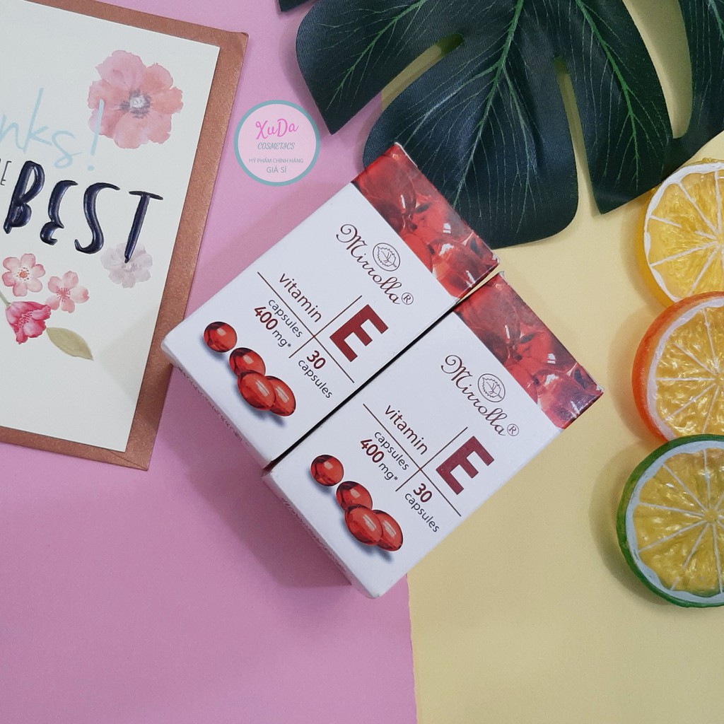 Vitamin E Đỏ Nga - Hộp 30 viên - Hàm Lượng 270mg và 400mg. Cam Kết Chính Hãng | BigBuy360 - bigbuy360.vn