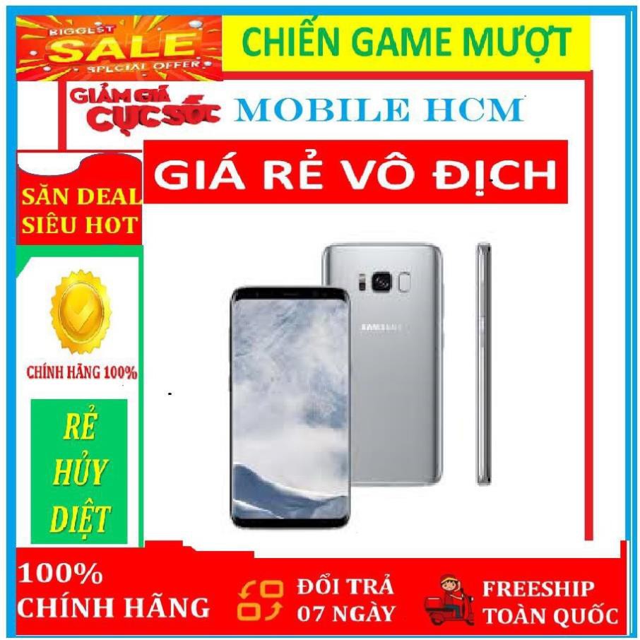 điện thoại Samsung Galaxy S8 Plus 1sim+ 2sim Chính Hãng - ram 4G/64G, chơi Game PUBG/Free Fire ngo