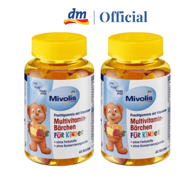 Kẹo gấu Vitamin tổng hợp Das Gesunde Plus