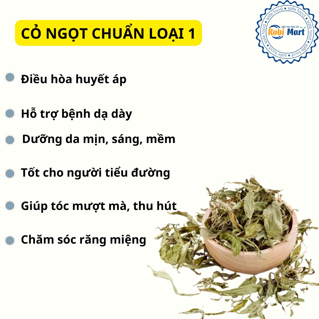 Trà hoa hồng ngũ vị thanh nhiệt đẹp da ROBIMART 5 vị (10 gói, 20 gói, 30 gói)