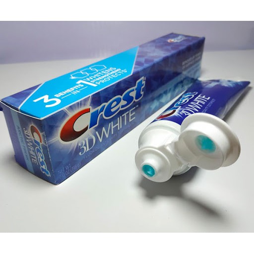 Kem Đánh Răng Crest 3D White Advanced Triple Whitening 158g