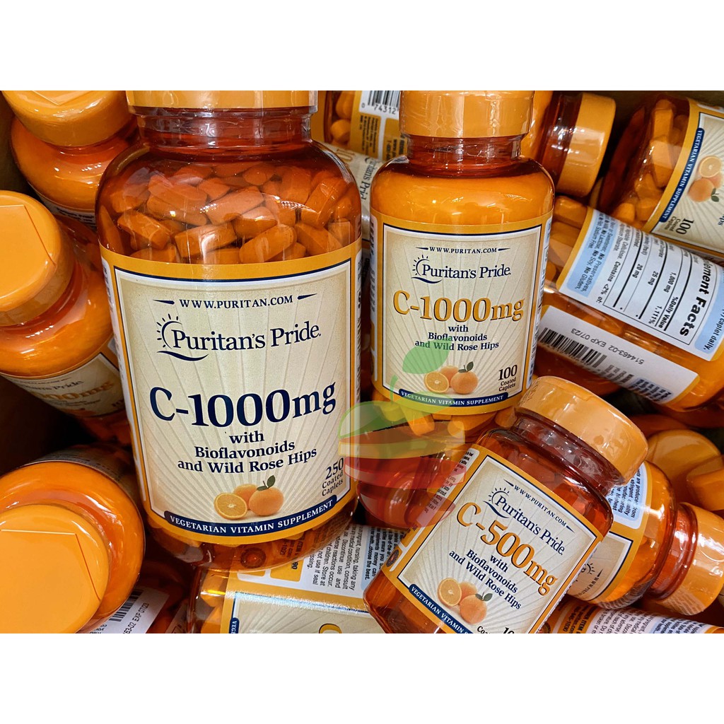 Viên Bổ Sung Vitamin C 1000mg Puritan's Pride 100 250 viên