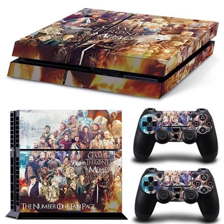 Miếng Dán Hình Game Of Thrones Cho Máy Chơi Game Ps4