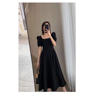 Váy đen tiểu thư dáng dài