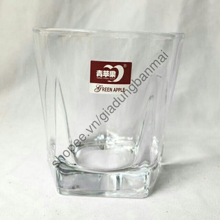 Bộ 6 cốc thủy tinh 5 cạnh dày