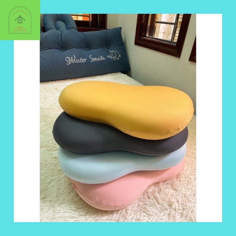 Gối Cao Su Bụng Mèo Thế Hệ Mới Cho Người Đau cổ, kích thước 35x55cm, dày 6,5 cm - hàng nhập khẩu nguyên chiếc
