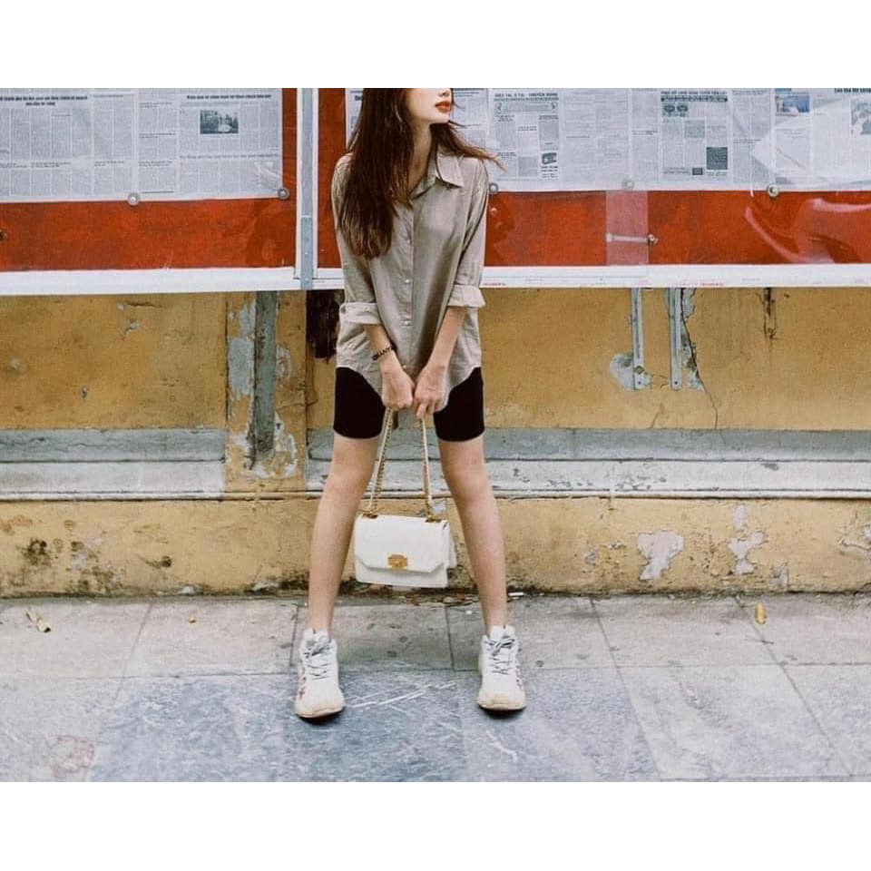 QUẦN THUN BIKER HÀNG XUẤT XỊN - CHẤT THUN DÀY MỊN - BẢNG LƯNG THUN TO - LYSTORE | BigBuy360 - bigbuy360.vn