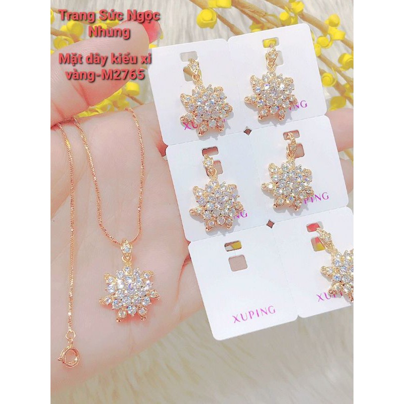 Mặt dây chuyền xi mạ-M27