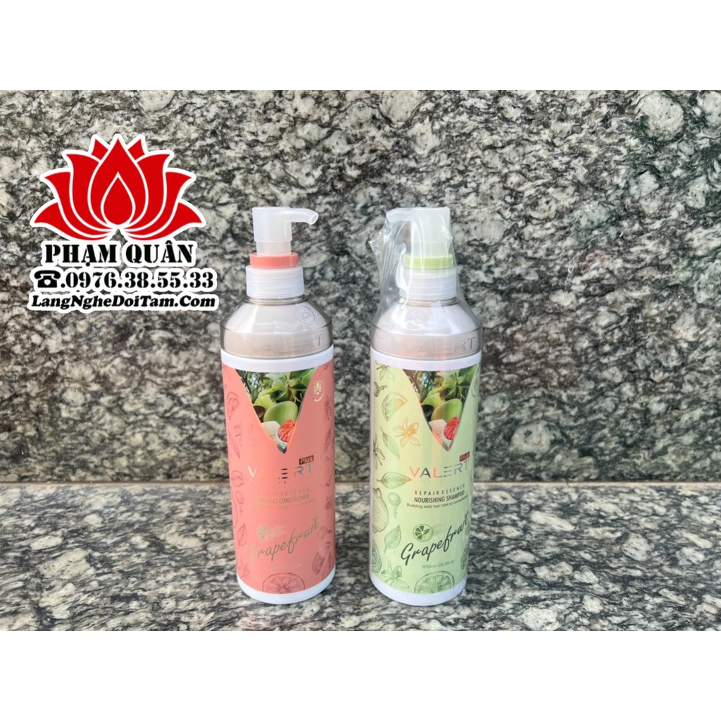 Dầu gội- xả Bưởi VALERT GRAPEFRUIT 850ml