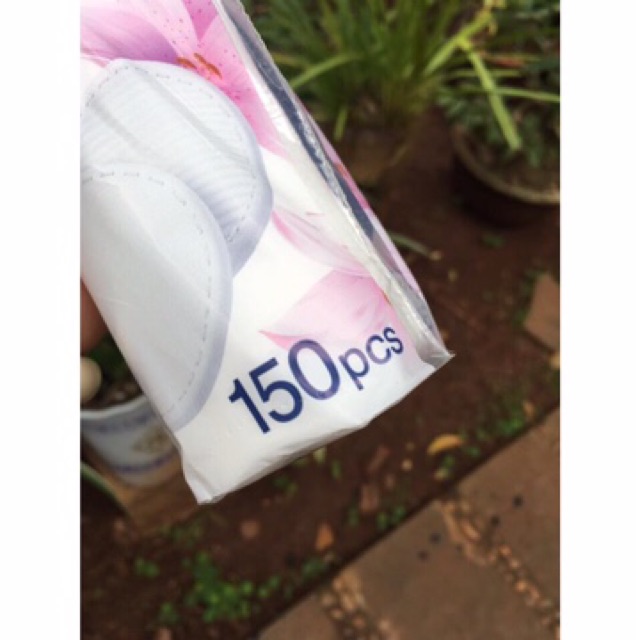 Combo 10 bông tẩy trang Aura 120+ 30 miếng