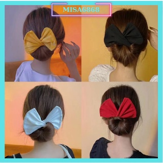Kẹp cuốn tóc búi tóc hình nơ mẫu mới dụng cụ quấn kẹp tóc tạo kiểu búi dáng nơ cánh quạt xinh xắn dành cho nữ