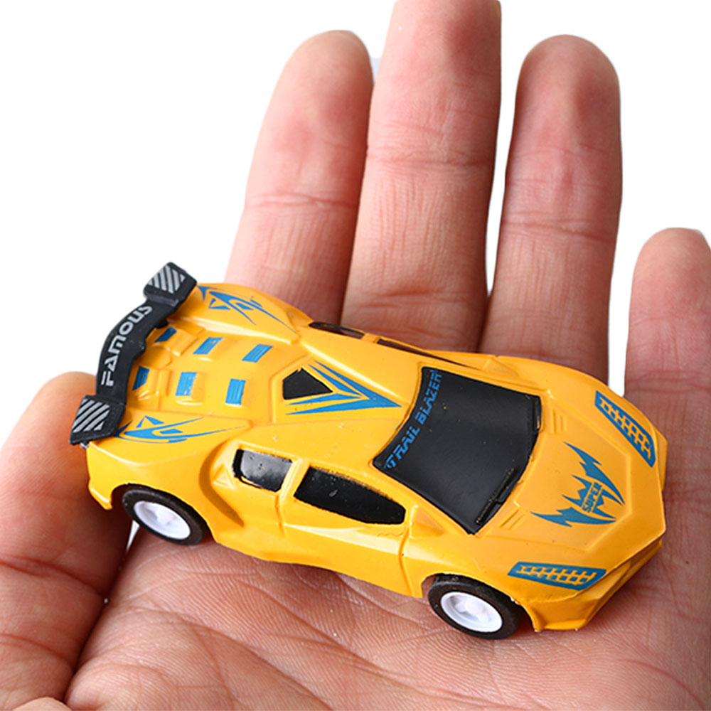 ❤LANSEL❤ 4/8PCS New Vehicles Model Fashion Plastic Speed Racing Car Mini Creative Kids Gift Classic Pull Back Toy