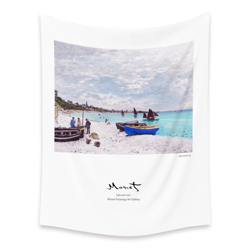 Tranh Vải Nghệ Thuật Các Bức Họa Monet  Trang Trí Phòng Khách Scandinavia
