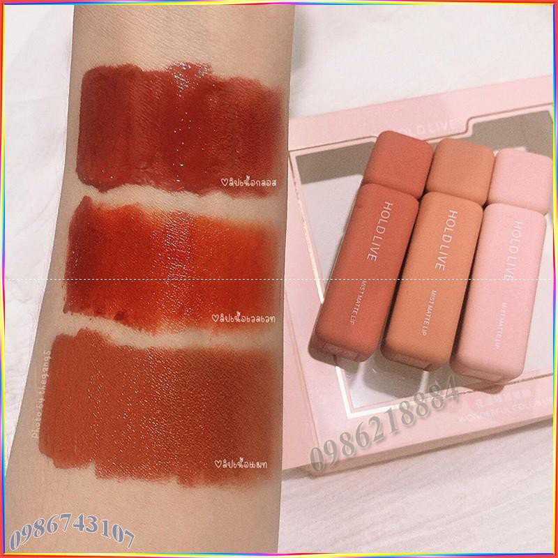 Bộ 3 son kem Hold Live Wonderful Color Lip Mist Matte AM24 | BigBuy360 - bigbuy360.vn