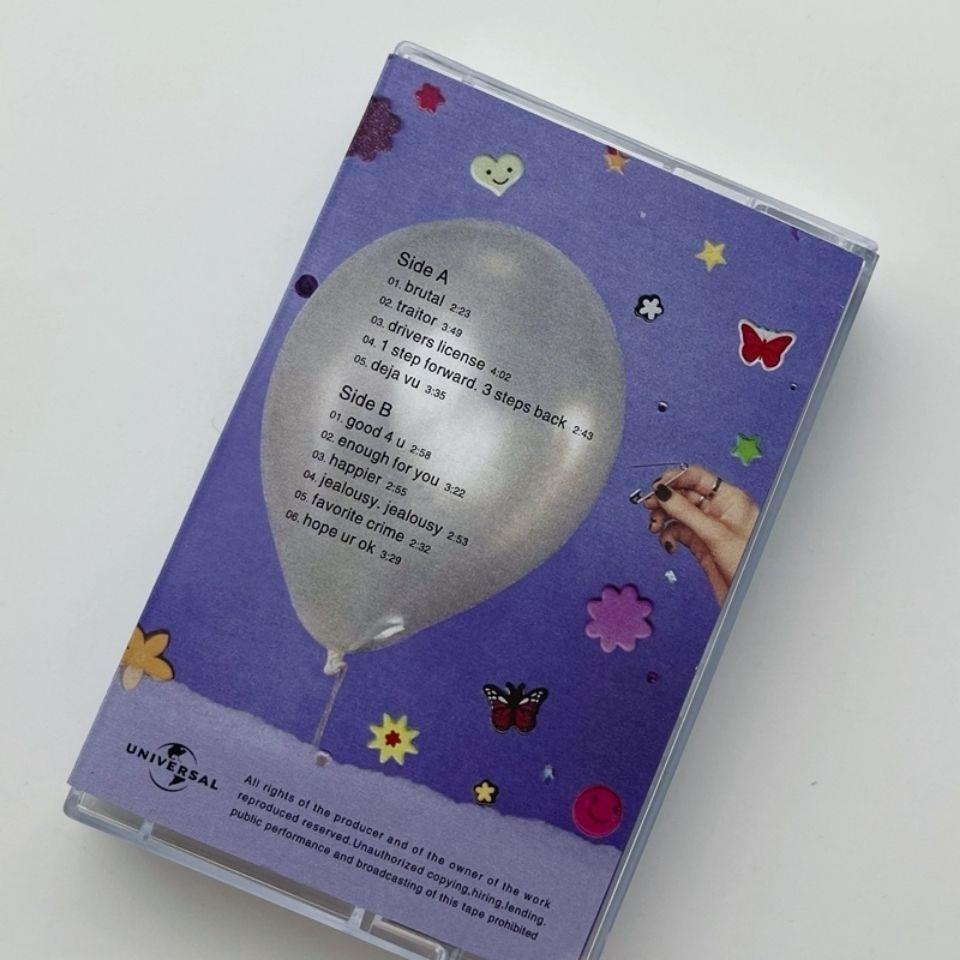 Mg3cxqyl Album List Champion Olivia Box Olivia Rodrigo SOUR Unopened Thương Hiệu Mới Với Cuộn Băng Dính