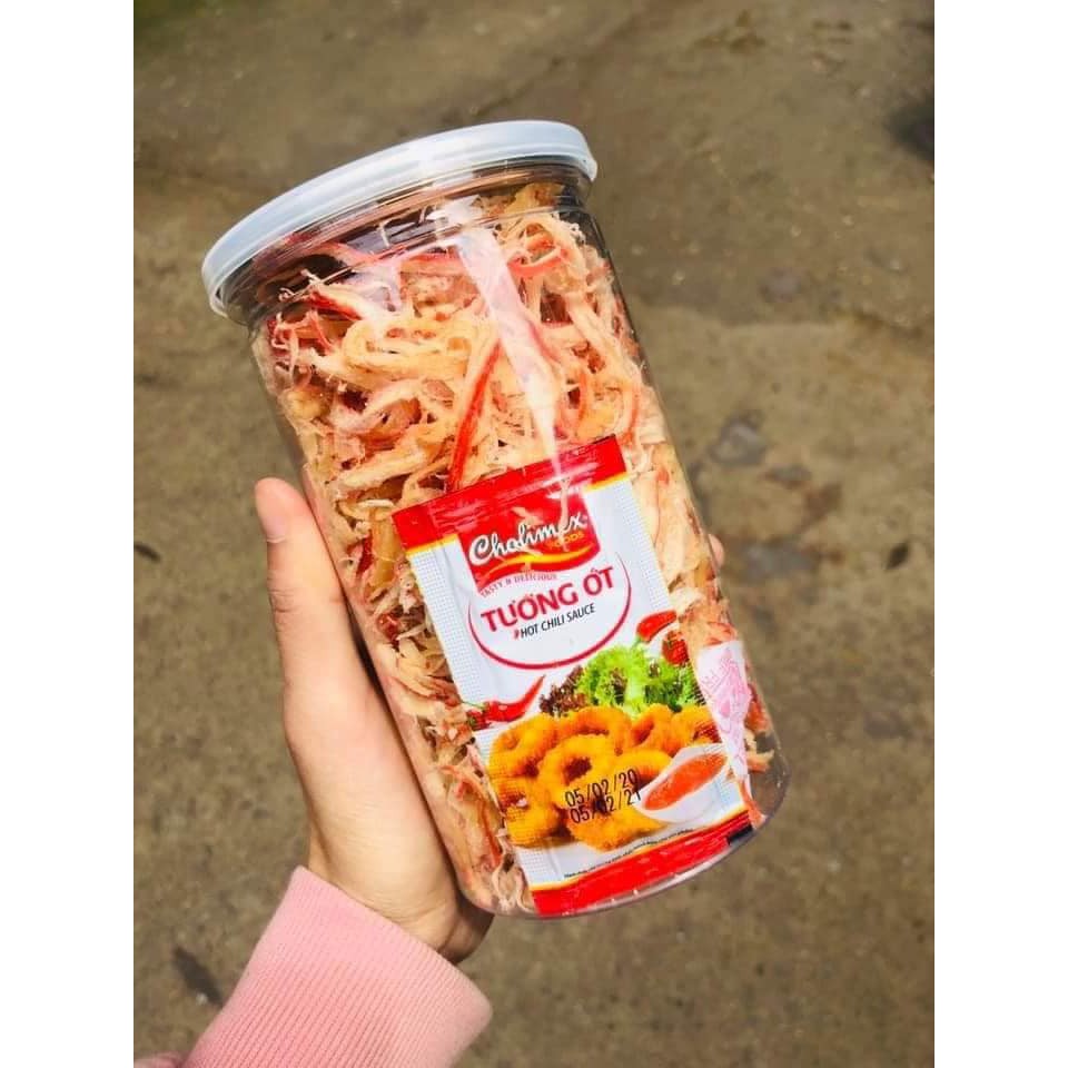 [Hàng Xuất Khẩu ] Mực Xé Sợi Hấp Nước Cốt Dừa Siêu Ngon Hộp 250gr- Đồ Ăn Vặt Hà Nội | BigBuy360 - bigbuy360.vn