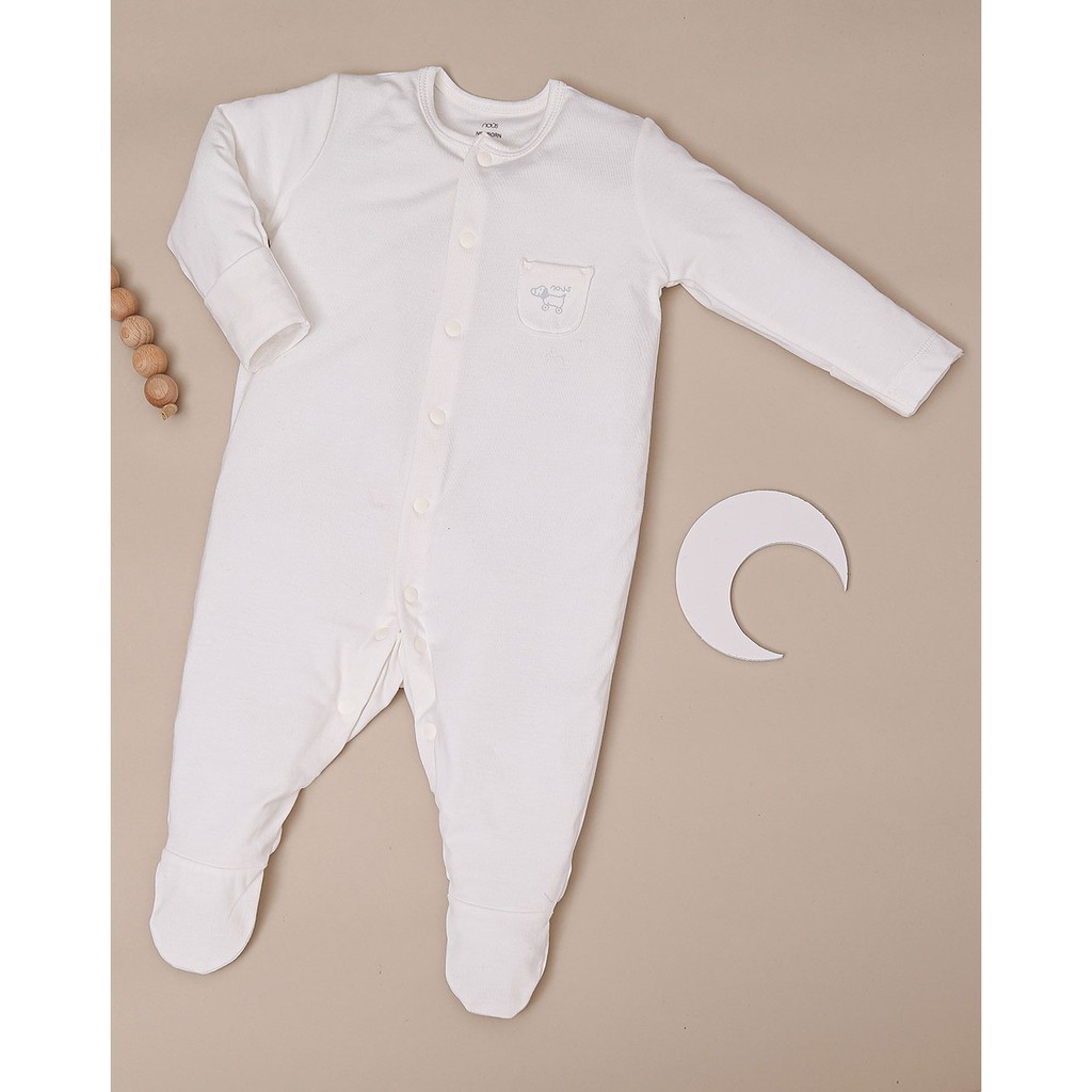 [FULL] Bộ Quần Áo Sơ Sinh Nous Cài Thẳng Nous+Cài Lệch Nous+Body có Tất Nous Chất Petit Size Sơ Sinh ( Size Newborn NB)