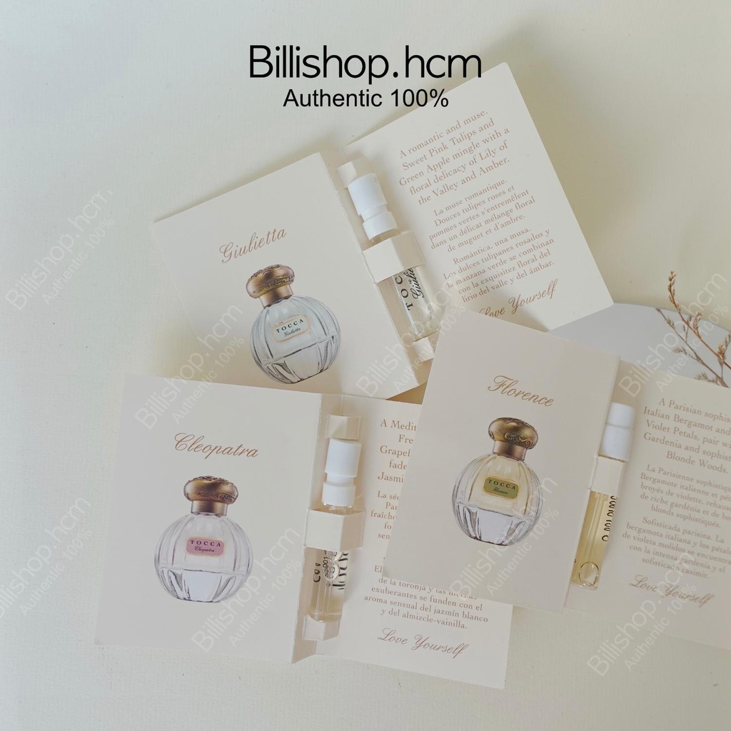 Vial 1,5ML - Nước hoa Tocca Giulietta EDP
