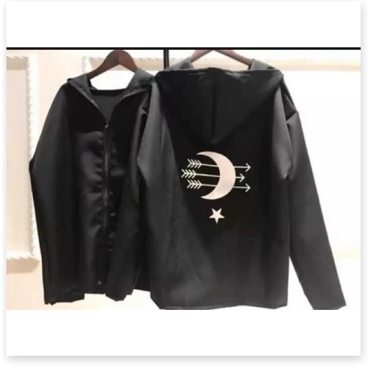 ÁO KHOÁC DÙ PHẢN QUANG UNISEX MŨI TÊN MẶT TRĂNG CỰC CHẤT SIÊU ĐẸP KOKO MI STORE