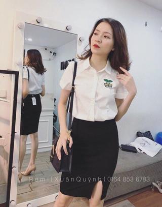Sơ mi thêu kèm ảnh thật cuối