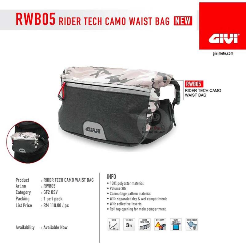 Túi đeo hông GIVI RWB05