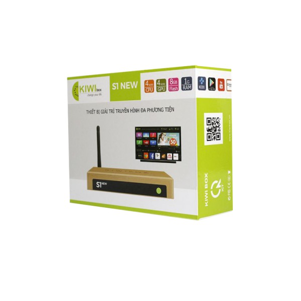 Android Tivi Kiwi Box S1 New - Hãng PP Chính Thức