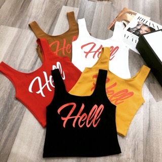 Áo 2 dây bản to Hell