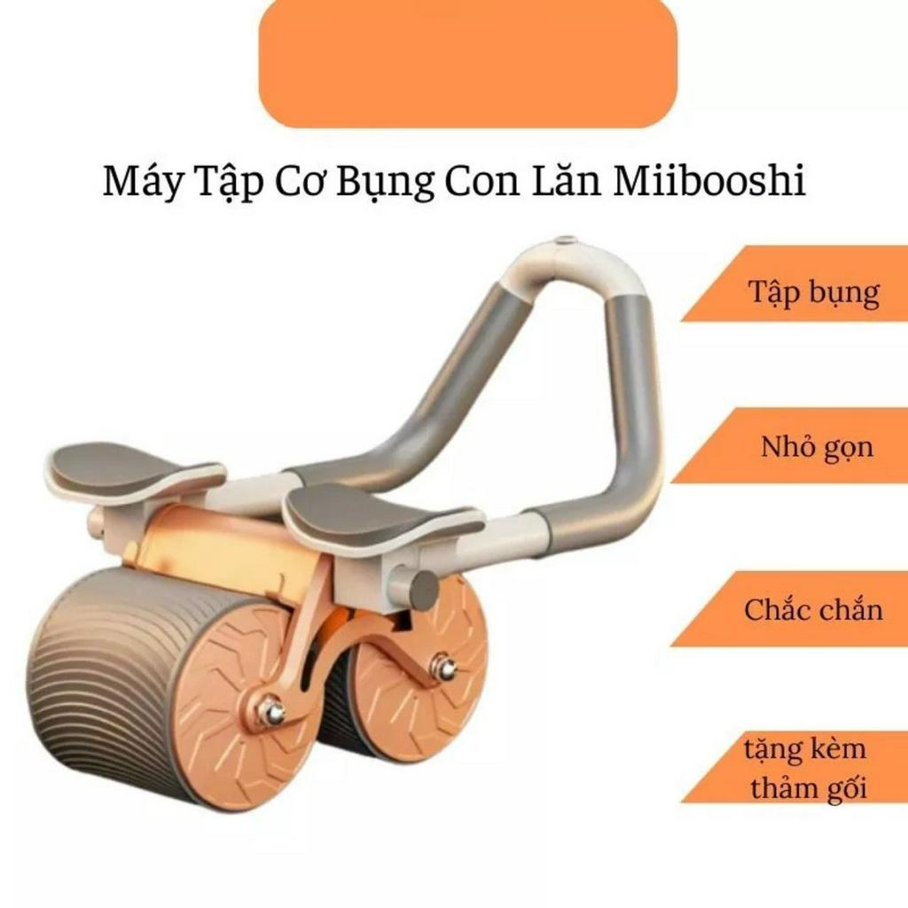 Dụng Cụ Tập Cơ Bụng Con Lăn Tập Bụng 4 Bánh Siêu Khỏe