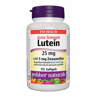 Viên uống bổ mắt Lutein 25mg của Webber Canada