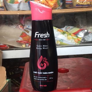 DẦU GỘI BỒ KẾT FRESH ( BỒ KẾT SG) SUÔN MỀM BÓNG MƯỢT, chai 180g