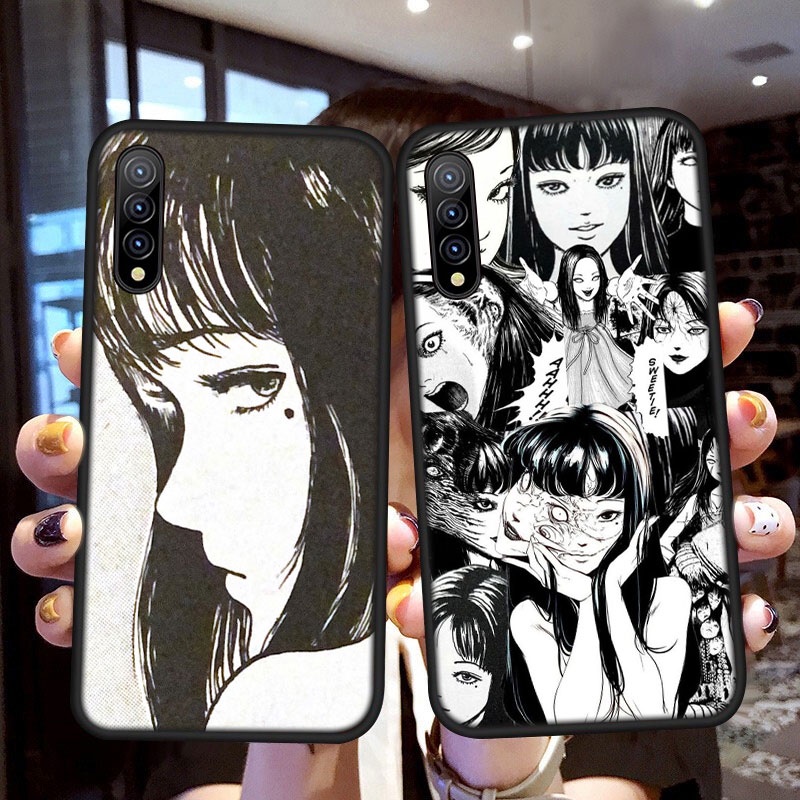 Ốp Điện Thoại Hình Junji Ito Tomie Cho Samsung Galaxy M02 A02 A03S A6 A7 A8 A9 A10 A10S Plus CA44