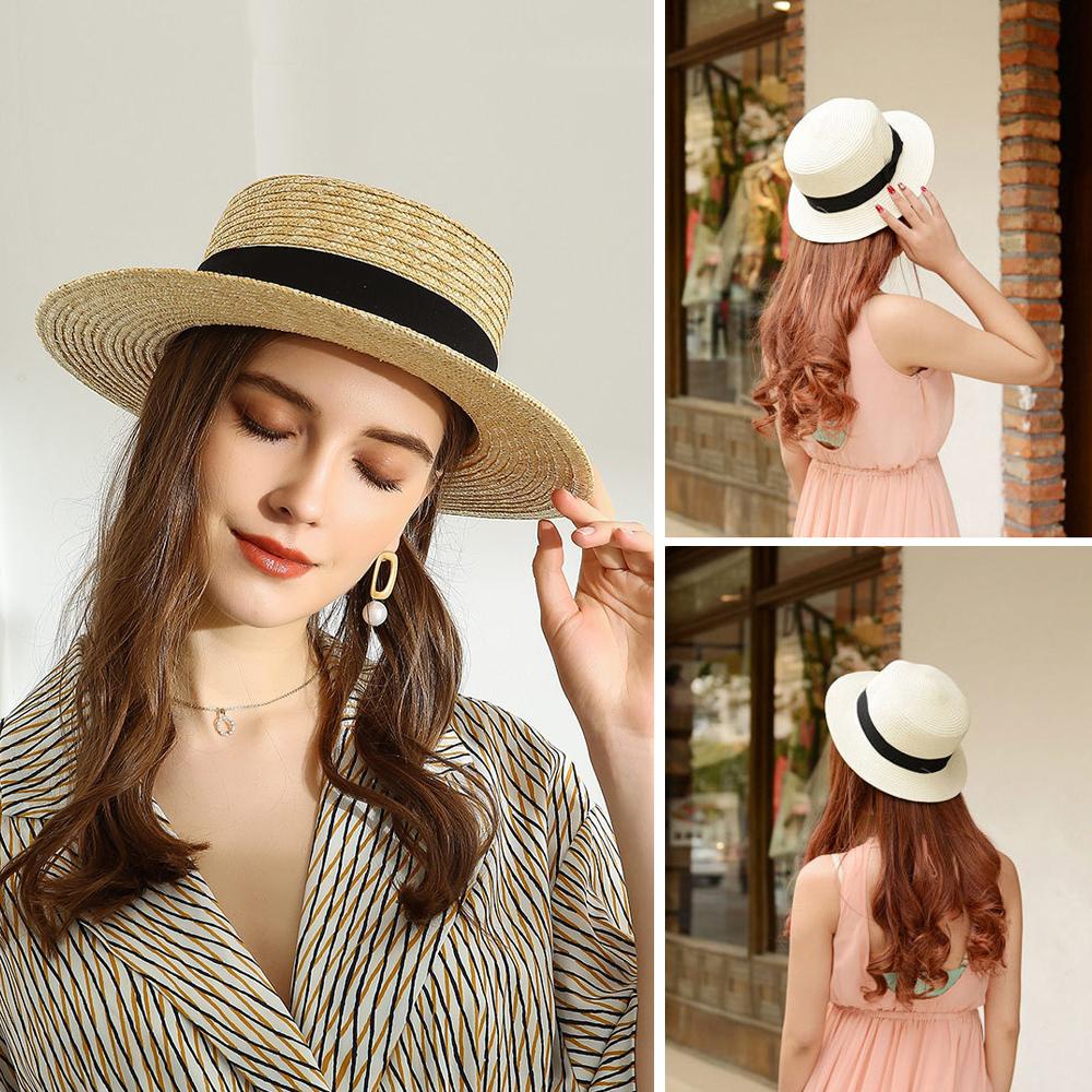 Nón Vành Rộng Thắt Nơ Chống Nắng Thời Trang Đi Biển Cho Nữ