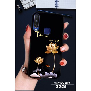 Ốp kính cường lực Vivo u10 Ốp điện thoại cao cấp Son Store
