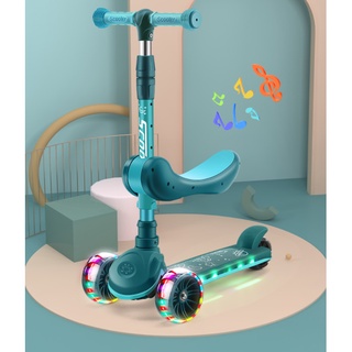 Sale sập sàn - XE TRƯỢT SCOOTER THĂNG BẰNG 3 BÁNH Triple One Way HCM (Blue)