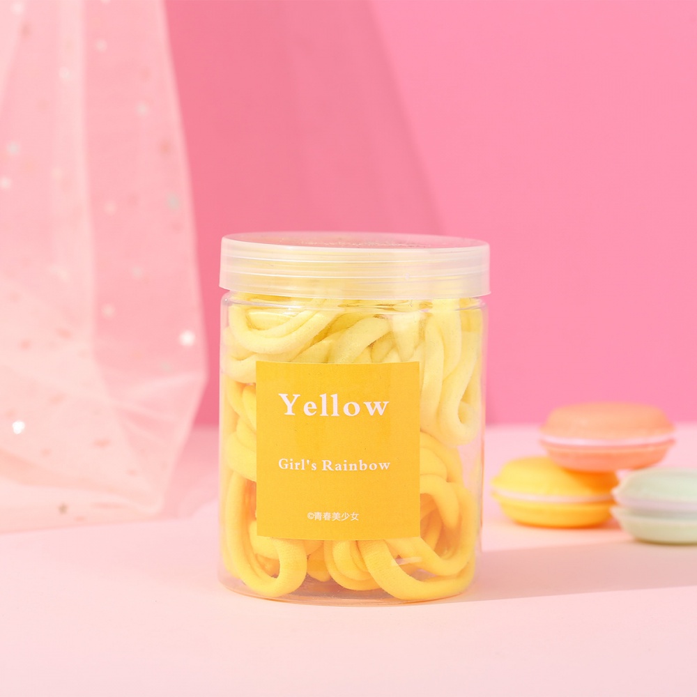 Dây Cột Tóc Co Giãn 50 Màu Sắc Đơn Giản Sáng Tạo Dành Cho Nữ