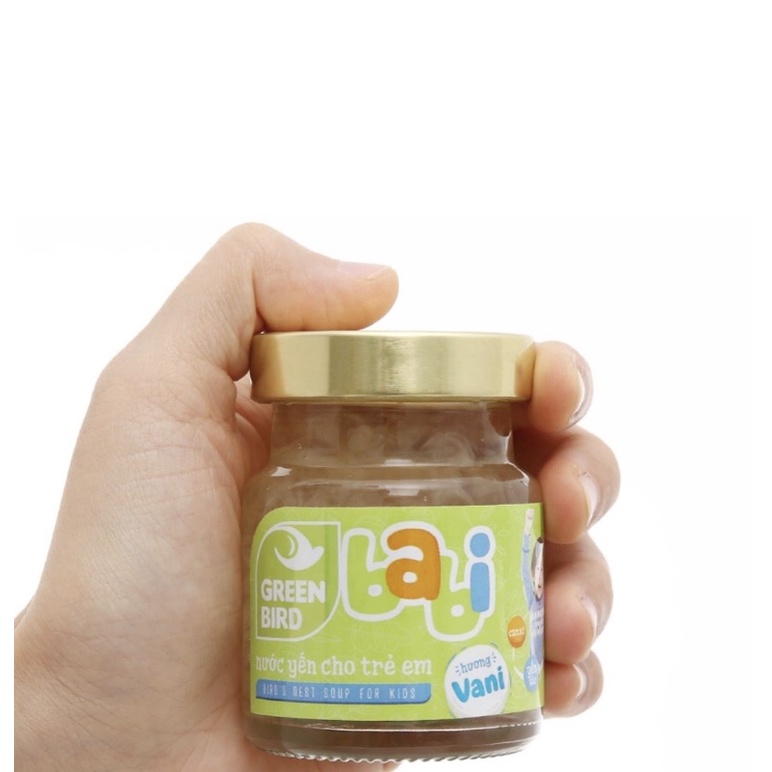 Lốc 4 hũ nước yến cho trẻ em Green Bird Babi 72g