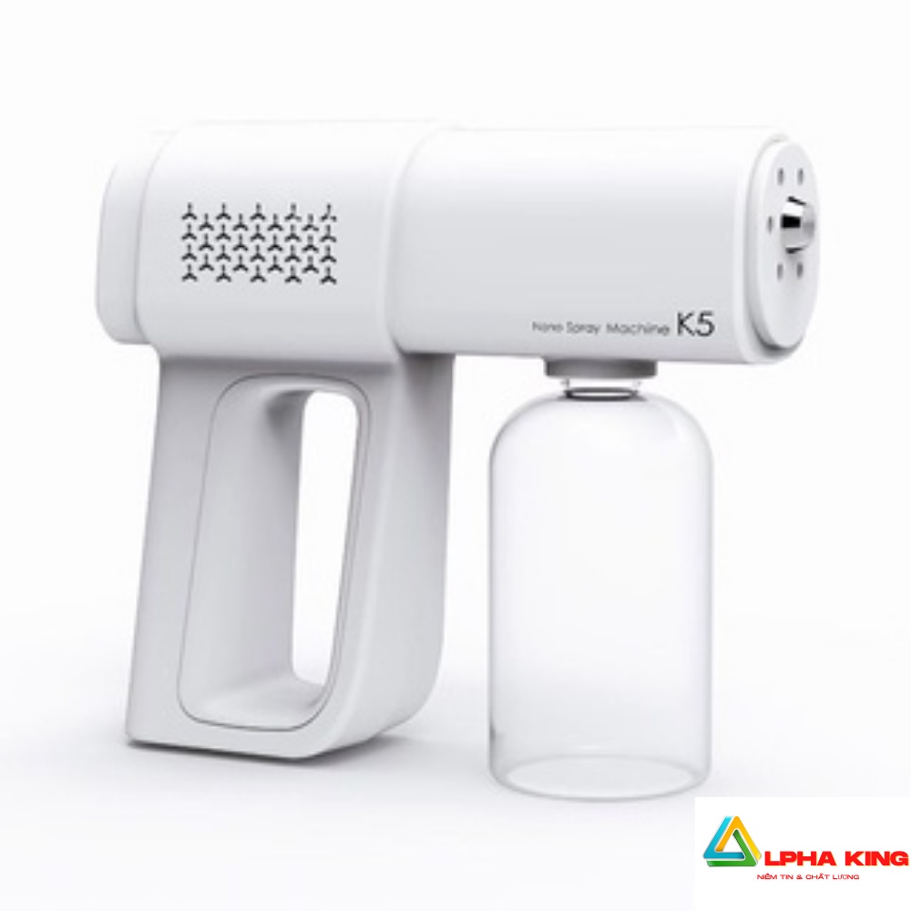 [Hot-Chính Hãng] Máy Phun Khử Khuẩn Nano K5 PRO Tia UV, Máy Xịt Khử Khuẩn Cầm Tay, Máy Diệt Khuẩn Nano Siêu Tiện Lợi | BigBuy360 - bigbuy360.vn