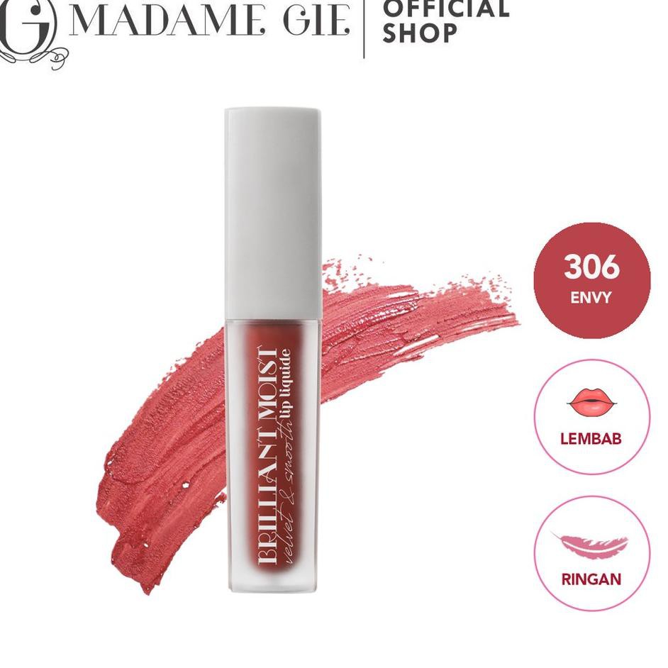 (Hàng Mới Về) Son Kem Lì Mịn Mượt Như Nhung Madame Gie Briliant | BigBuy360 - bigbuy360.vn