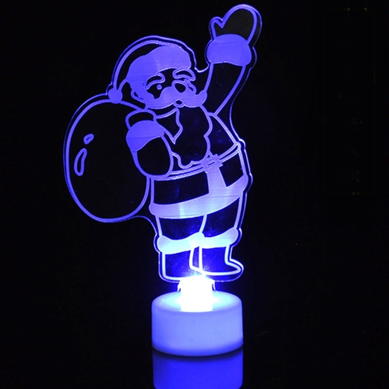 Cây Thông Noel / Người Tuyết Có Đèn LED Nhiều Màu Trang Trí Giáng Sinh / Năm Mới